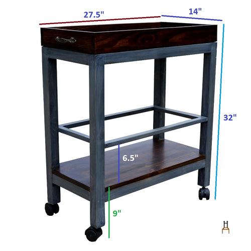 Manhattan - Serving Caddy with Removable Tray