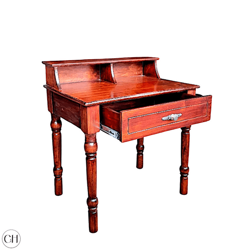 Mira - Solid Wood Writing Desk in Vintage Design