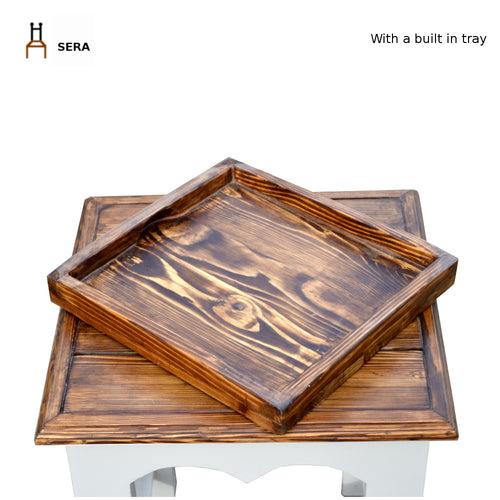 Sera - Side Table with Removable Tray