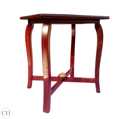Rosa - Accent Table with Cabriole Legs and Rosewood Finish