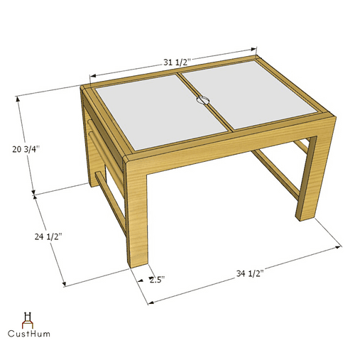 Simsim - Activity Table & Chair Set