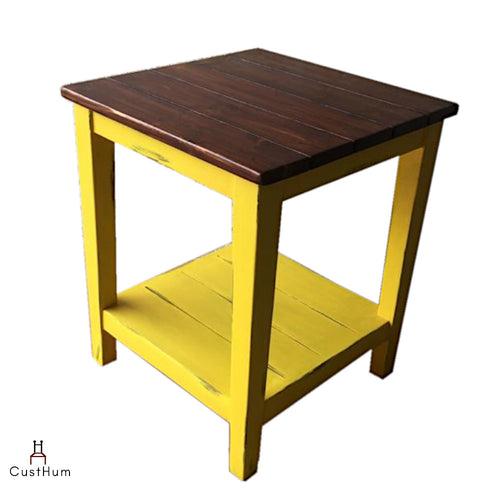 Vasanth - Solid Wood Side Table