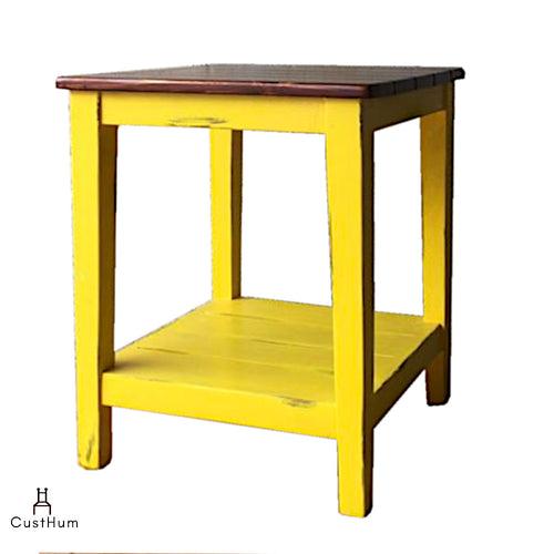 Vasanth - Solid Wood Side Table