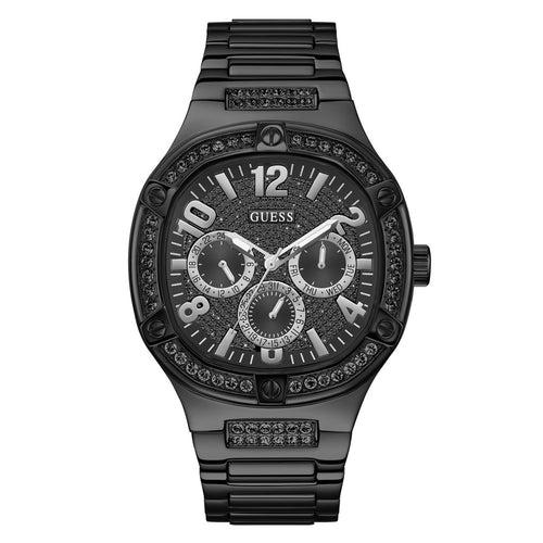 Guess Men Black Square Dial Analog Watch - GW0576G3