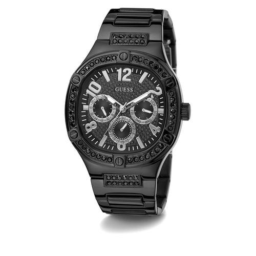 Guess Men Black Square Dial Analog Watch - GW0576G3