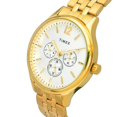 Timex Men Silver Round Dial Analog Watch - TWEG18414