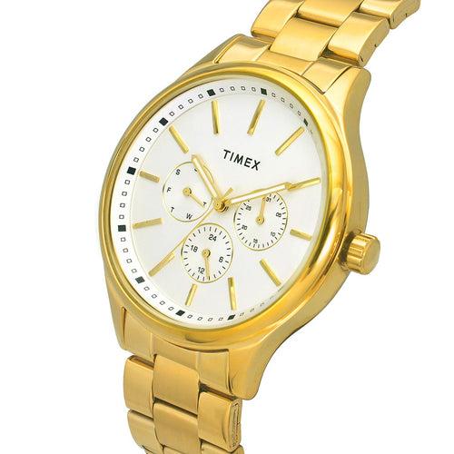 Timex Men Silver Round Dial Analog Watch - TWEG18416