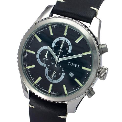 Timex Men Black Round Dial Analog Watch - TWEG19500