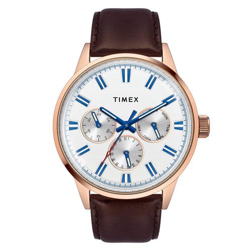 Timex Men White Round Dial Analog Watch - TWEG19908