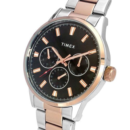 Timex Men Black Round Dial Analog Watch - TWEG19910