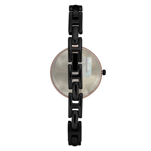 Timex Women Black Round Dial Analog Watch - TWEL12823