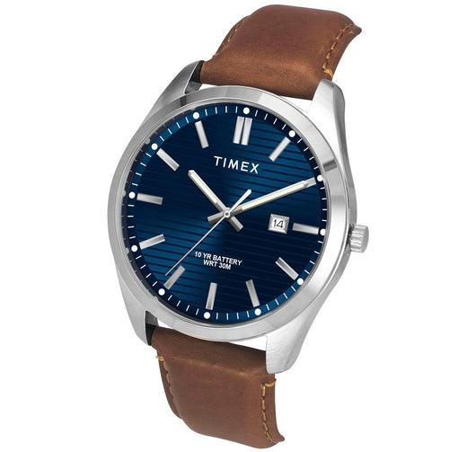 Timex Men Blue Round Dial Analog Watch - TWTG10408
