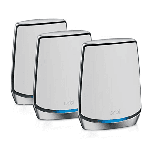 Orbi RBK853 AX6000 Tri-Band 3-Pack WiFi 6 Mesh System