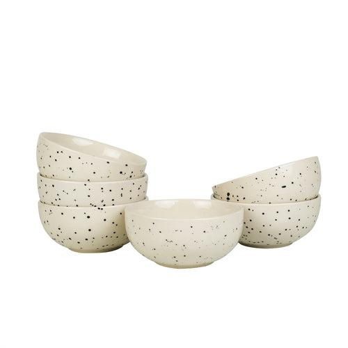 'Smokey Marble' Ceramic Dinner Set, Set of 20 Pieces