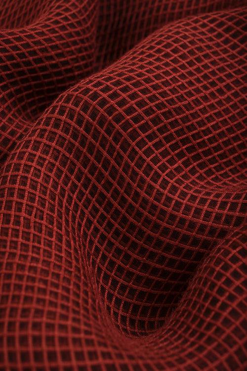 Natural Dye Signature Weave Silk Fabric