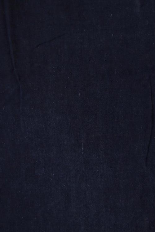 Natural Indigo Signature Weave Cotton Fabric