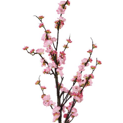 Pink Cherry Blossom Faux Flower Stick (Single)