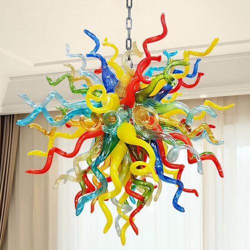 Chihuly Inspired Chandelier