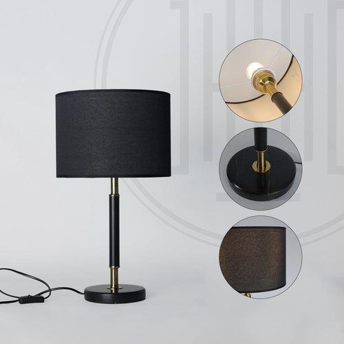 Noir Elegance Table Lamp