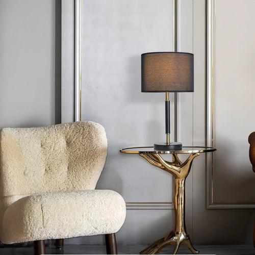 Noir Elegance Table Lamp