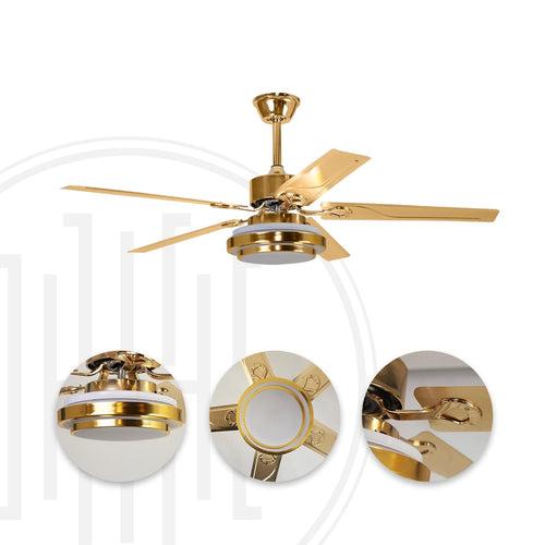 Golden Breeze Luxe Ceiling Fan