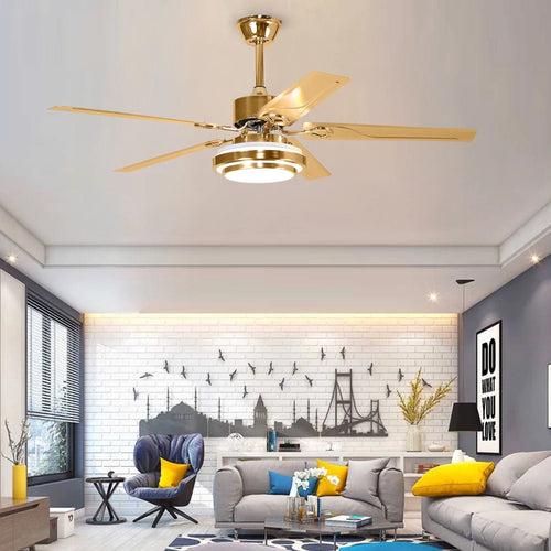 Golden Breeze Luxe Ceiling Fan