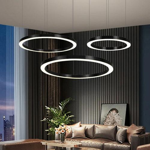 LED Circular Ring Hanging Profile Light