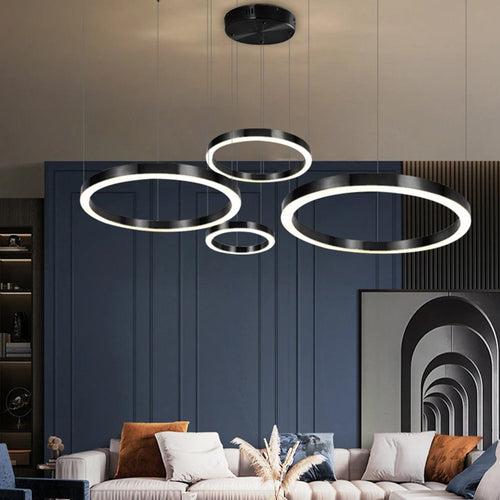 LED Circular Ring Hanging Profile Light