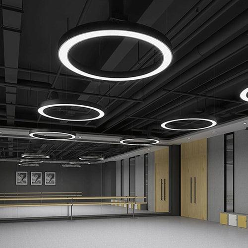 LED Circular Ring Hanging Profile Light