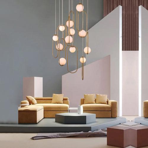 Orbis Duplex Chandelier