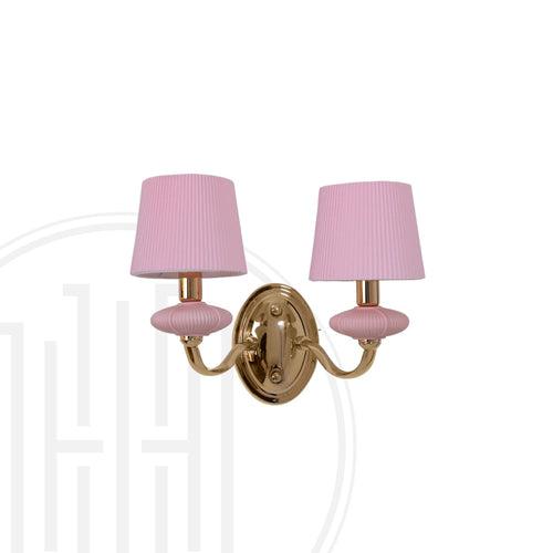 Rosy Glow Wall Light