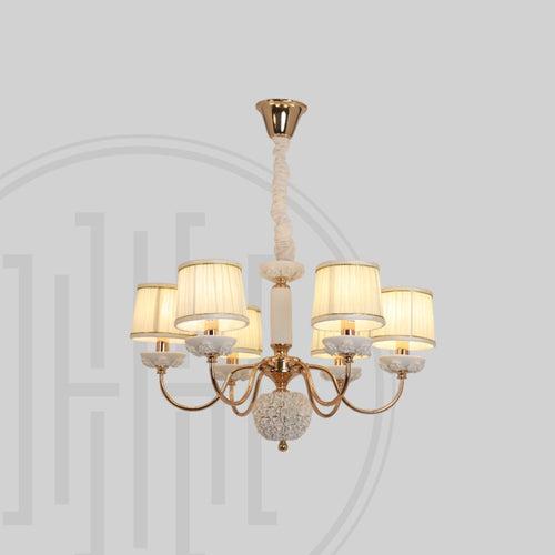 Ivory Blossom Chandelier