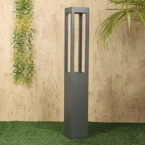 Quad Glare Modern Bollard Garden Light