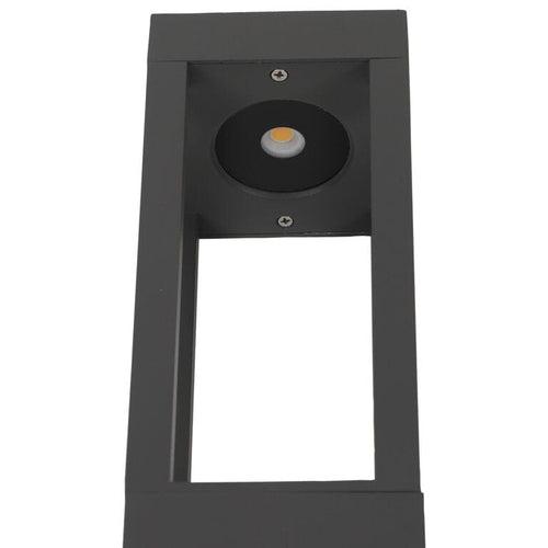 Quad Glare Modern Bollard Garden Light