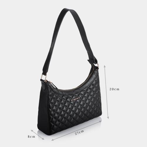 Audrey Hobo Bag (Piano Black)