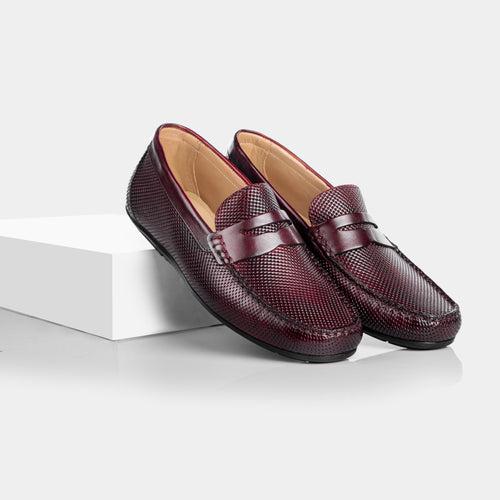 Mason Driving Moccasin (Oxblood)