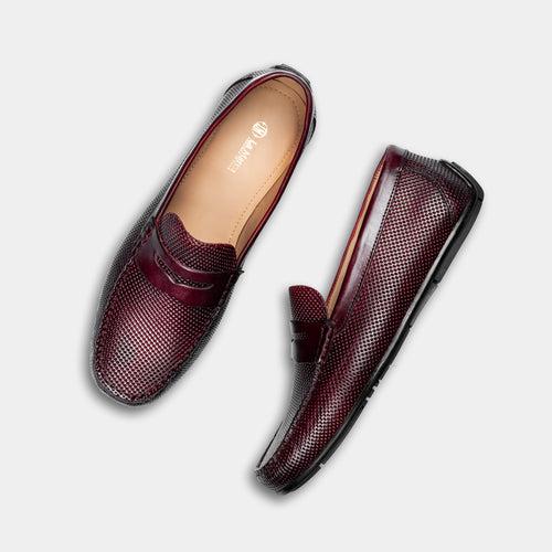 Mason Driving Moccasin (Oxblood)