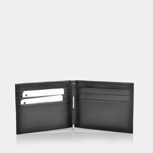 Grant Money Clip Wallet (Charcoal Black)