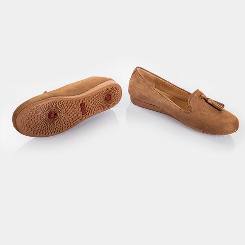 Beneveneto Tassel Loafer (Sandal Wood Beige)