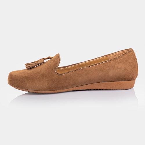 Beneveneto Tassel Loafer (Sandal Wood Beige)