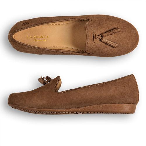 Beneveneto Tassel Loafer (Sandal Wood Beige)