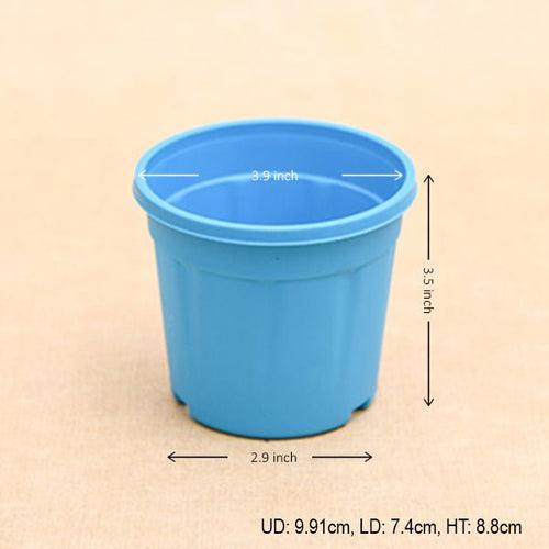 4 inch (10 cm) Grower Round Plastic Pot