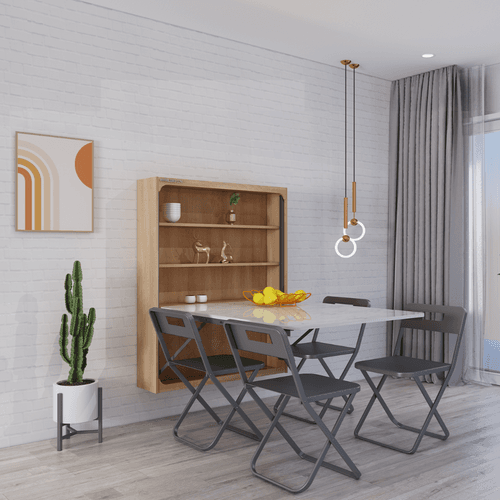 Brew Wall Mounted Dining Table (4x3)