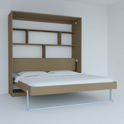 King Size Bed With Storage & Foldable Table