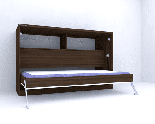 Single Size Horizontal Bed with Storage