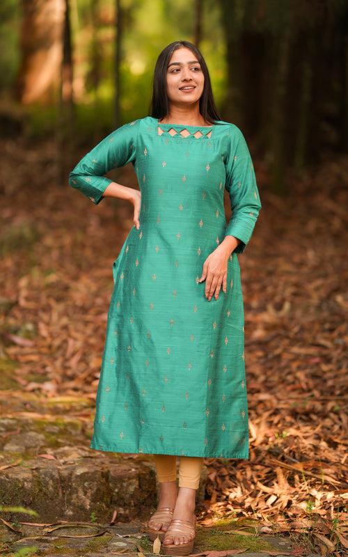 Kavipriya Aqua Green