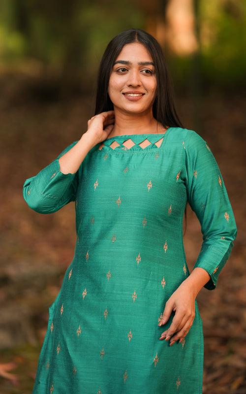 Kavipriya Aqua Green