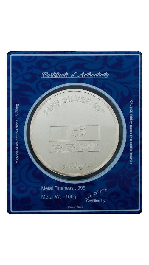 Ram Darbar Silver Coin (999 Purity)