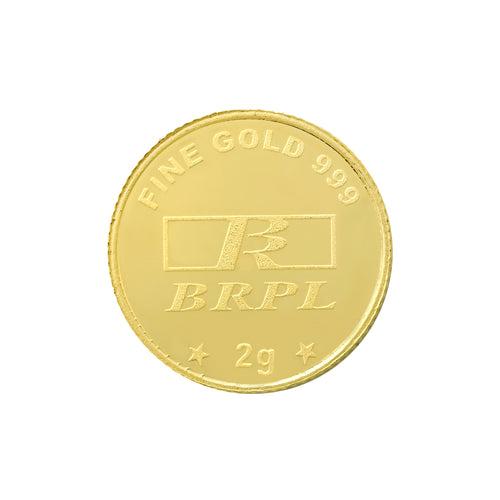 2 Gram Lakshmi Gold Coin 24kt (999 Purity)