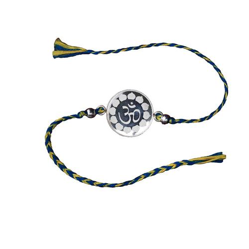 Om Silver Rakhi (999 Purity)